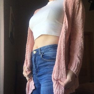 Rosy Pink Caridgan 🌸